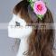 fashion wedding gift hair accessories ,best selling PE artificial flower headbands