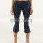 Wholesale Women Fitness Wear Keyholder Split Calf Capri Yoga Pants