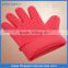 Colorful silicone bbq gloves heat resistant silicone cooking gloves