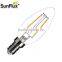 High CRI C35 e14 led flicker flame candle light bulbs