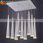 Modern Chandelier LED Acrylic Pendant Light Chrome Electroplate Light OXD9030-3W