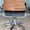 TOP sale Alibaba office chair with rosewood seat frame design midium back office chair, swivel office furniture on sale