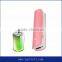 colorful customize portable power bank 2600mah, power bank biyond with flash light