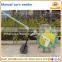 Hand push seeder manual corn planter sower machine