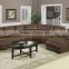 Corner genuine leather sofa set modern brown sofas and L shaped sofa cover