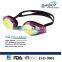 Vision Mirror - Fashionable Silicone Adjustable Silicone Strap Mirrored Lens Swimming Goggles