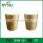 Disposable embossed paper cup / Custom gearwheel gold and sliver cups