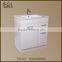 Luxury bathroom design Chinese Wholesalers PVC White Painting Wall mounting Bathroom Vanity