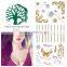 Fashion design Jewelry inspired Metallic Tattoo