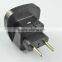 Hot sale 2016 China , Europe plug travel electric adapter, travel universal adapter with safety shutter CE ROHS