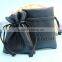 custom emboss logo drawstring leather horse hair bags for packing