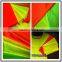 100%polyester fluorescent knitted fabric for safety cloth