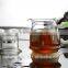 heat resistant glass chinese dragon pot