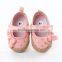 baby girls soft sole shoes newborn antiskid baby shoes girls bowknot prewalker shoes