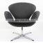 Gray Wool Swan Chair #ABL0001---Lounge Chair