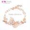 Spring Design Butterfly Adjustable 925 Solid Silver Link Bracelet