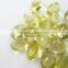 14x10mm oval faceted cut natural lemon quartz semi precious loose stone gemstone diy ring,earrings cabochon 4120099