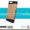 Blank Back Cherry Wood PC Phone Cover Custom Packing for iPhone 6 Phone Cover,Ultra Slim Universal Wooden Phone Covers