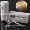 Zgts Roller with 192 needles Titanium Derma Stamp Micro Needle Therapy for Acne Scar Removal Dermaroller Facial Roller Derma