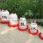 chicks/chicken/quail 1.5kg plastic feeder and drinker