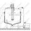 Industrial Steel Jacketed Cake Slurry Mixer with pumps