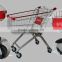 Wholsale personal shopping trolley with PU wheel