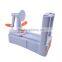 Free plan One-step service support stainless steel tri-blade spiral vegetable slicer