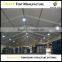 Waterproof architecture tent with rolling door