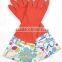 colorful cleaning kitchen latex glove