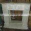 Cheap ONYX white Marble Fireplace hot for sale