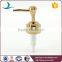 Delicated Design Diamond Shape Golden ABS Plastic Lotion Pump
