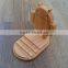 Wooden phone holder Android robot
