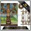 Garden Decoration Powder Coated Decorative Cast Metal Aluminum Garden Fence Panels