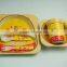 Green best selling baby bowl, spoon bowl cup bamboo fiber eco-friendly baby dinner set