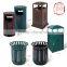Metal Public Dustbin for Hotel Garden Park Hospital Airport School
