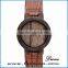 Latest hot imitation wood grain dial wood grain strap quartz watch