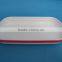 Rotable Large Plate,Two-tone Food Grade Inflight Plate