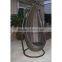 1 Person Rattan Bullet Hanging Chair For Sell