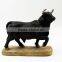 OEM hot sale cheap polyresin bison statue wholesale