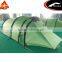 3 Person Large Glamping Luxury Waterproof Fireproof Aluminum Custom Printed Outdoor Hiking Equipment Tunnel Tent Camping