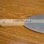 Stainless steel scraper with wooden handle