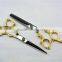 2015 New YF0437Japanese steel zodiac Dragon hair scissor