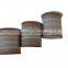 3'' wide burlap craft ribbon packed on spool 5Y