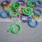 Pony Flat Split 27mm Coloured Plastic Crochet Ring Marker