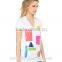 high quality women short sleeve V neck wholesale t shirts for sale