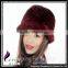 CX-C-71 Custom Hat Wholesale Knit Mink Fur Fashion Winter Hats