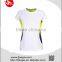 Custom Women 100% Polyester Round Neck Tee t Shirt