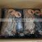 Acrylic black color fashion winter knitted round neck scarf factory