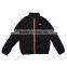 Fashion men nylon solid black jacket for spring