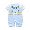 SR-317B soft and comfortable custom cute baby clothes romper 100% cotton baby bathing suit OEM clothes